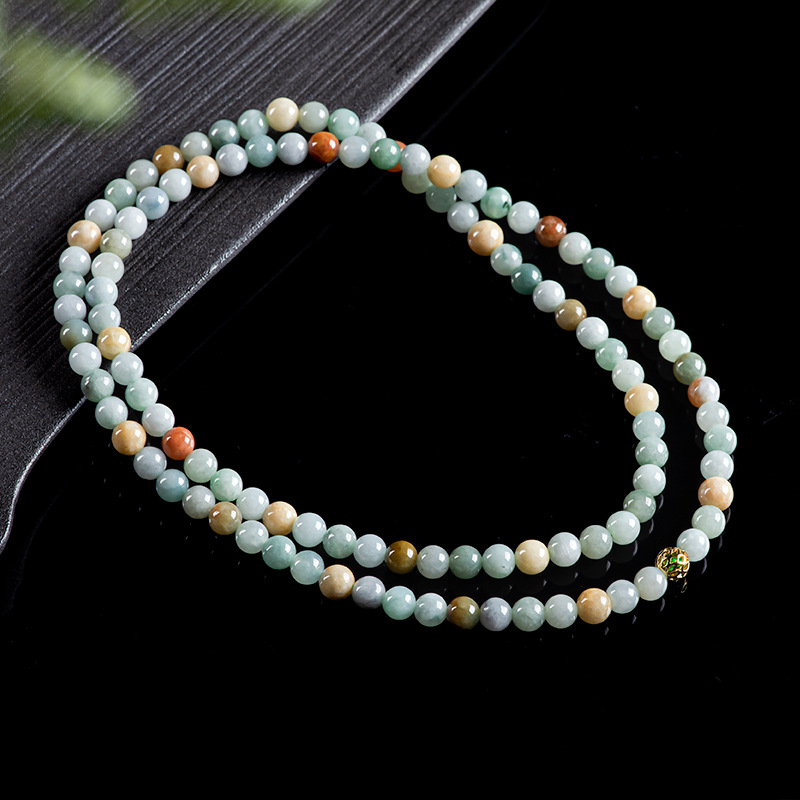 Beading - Burmese Jadeite Beads Bracelet Necklace Real
