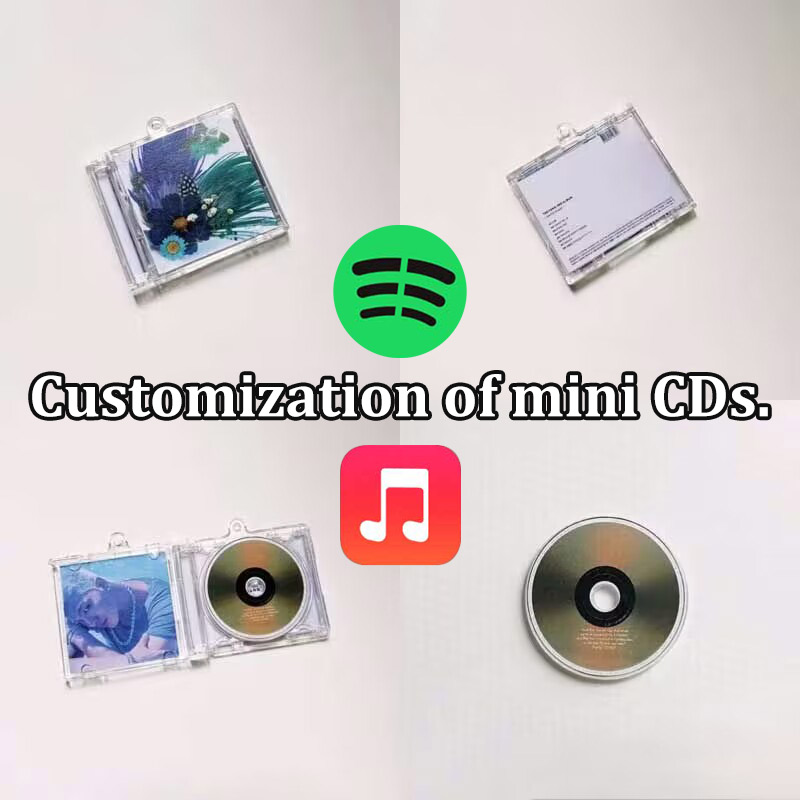 Mini Electric Sewing Machine Handheld - NFC mini CD label customization self-made