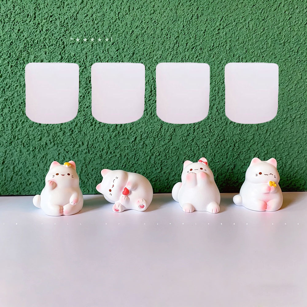 Silicone Epoxy Resin Molds Set - 3D Cat Silicone Mold Set Plaster