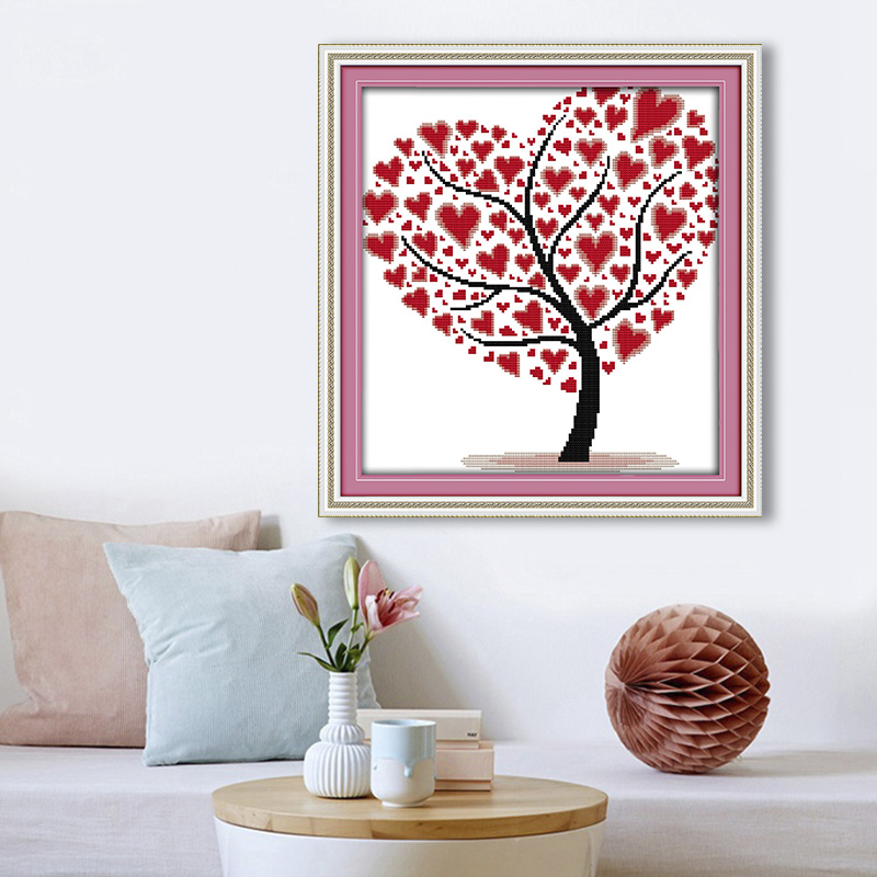 Cross Stitch Stamped Kits Beginners - Cross Stitch Kit Stamped 11/16/14CT Printed