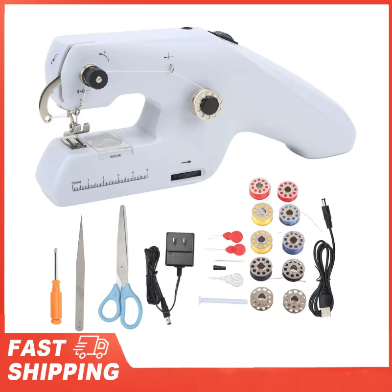 Mini Electric Sewing Machine Handheld - ZDML-6 Handheld Sewing Machine Portable Electric