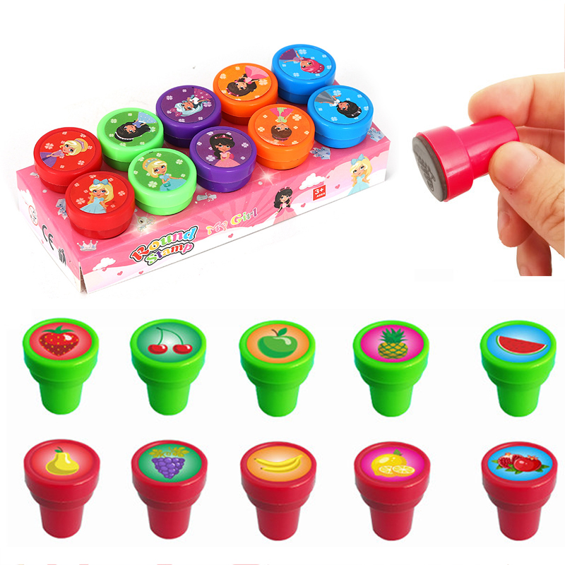 10pcs/box Assorted Stamps Self - Painting Supplies review and price