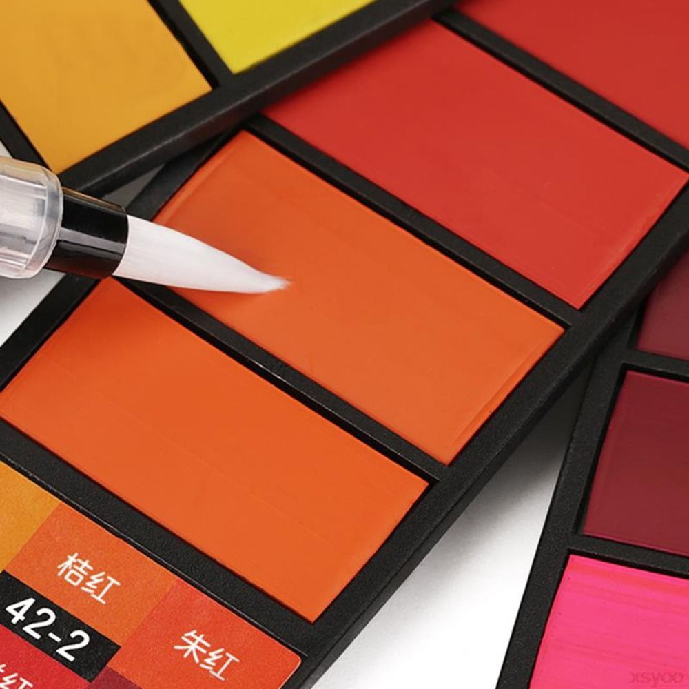 Portable Folding Watercolor Pa - Watercolor Paint Set Solid Pigment review and price