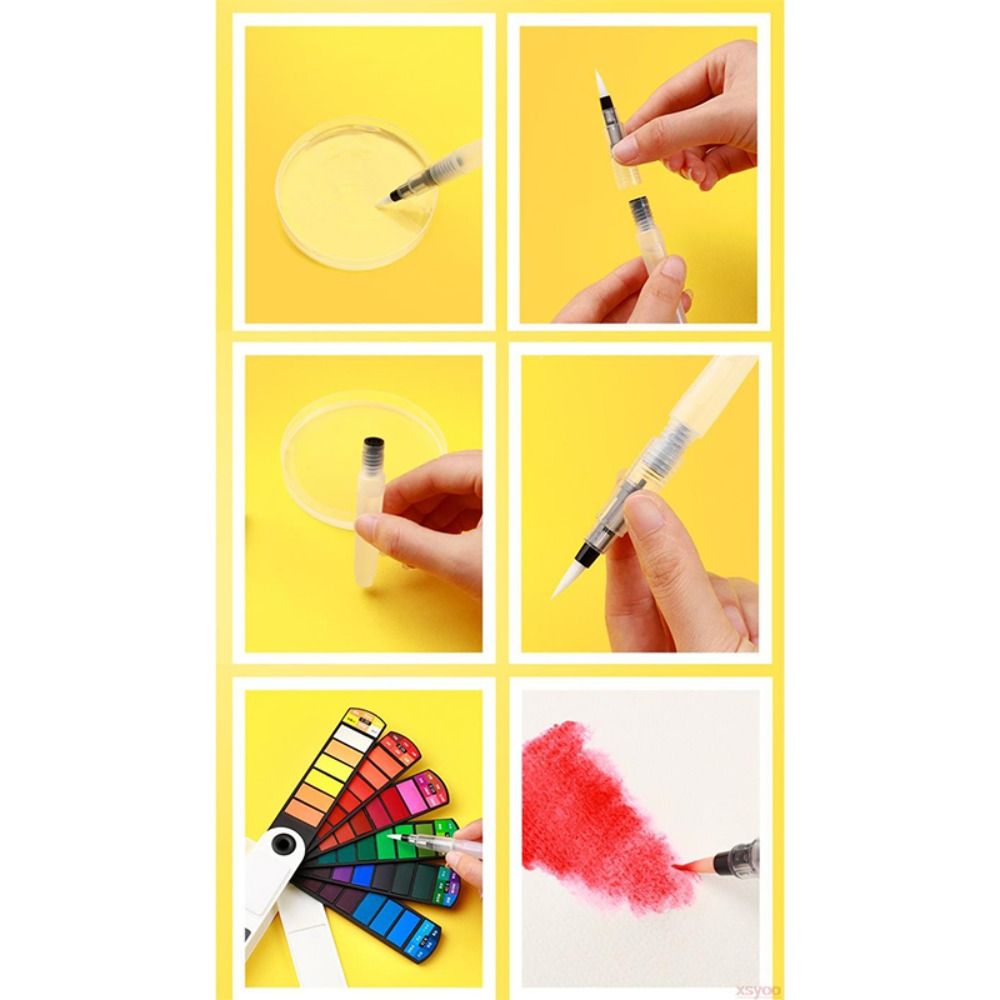 Portable Folding Watercolor Pa - Watercolor Paint Set Solid Pigment review and price