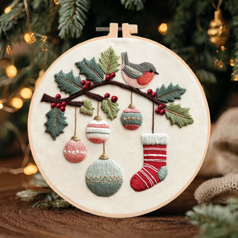 DIY Embroidery Christmas Tree  - Embroidery review and price