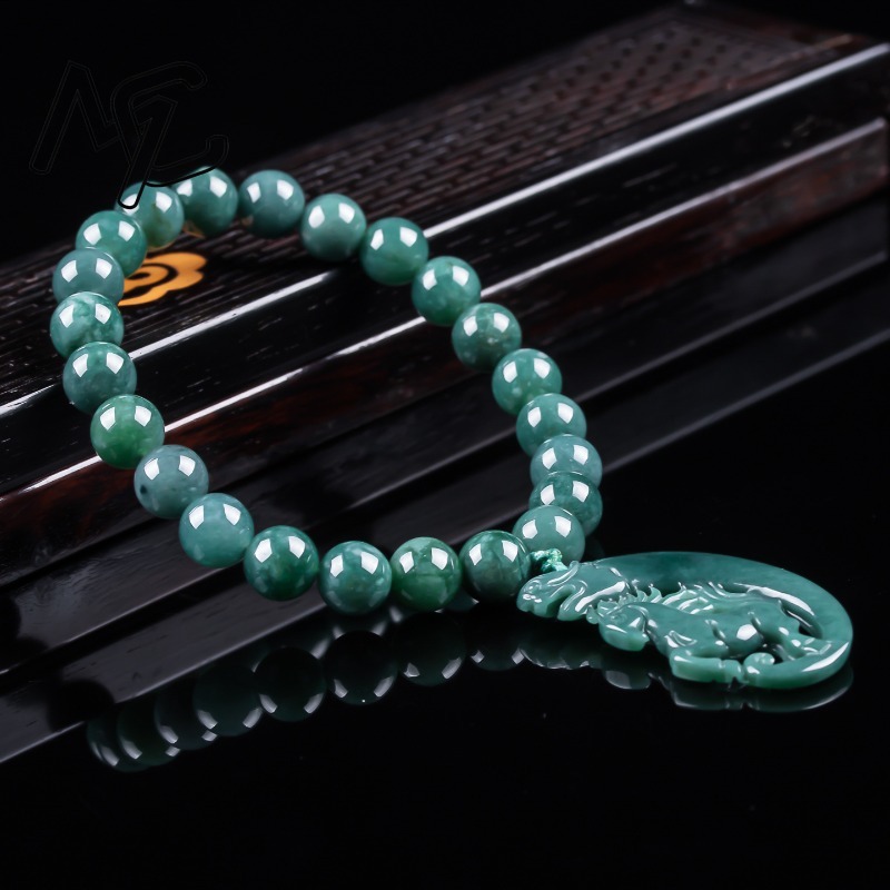 Natural Jadeite Blue Water Zod - Beading review and price
