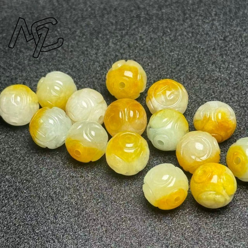 5pcs Natural Yellow Emerald Ja - Beading review and price