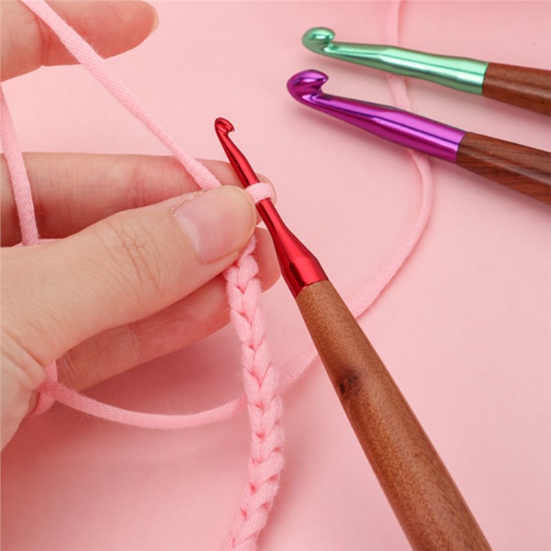 A11E-Crochet Hooks Set, Ergono - Wooden Crochet Hooks Ergonomic Handle review and price