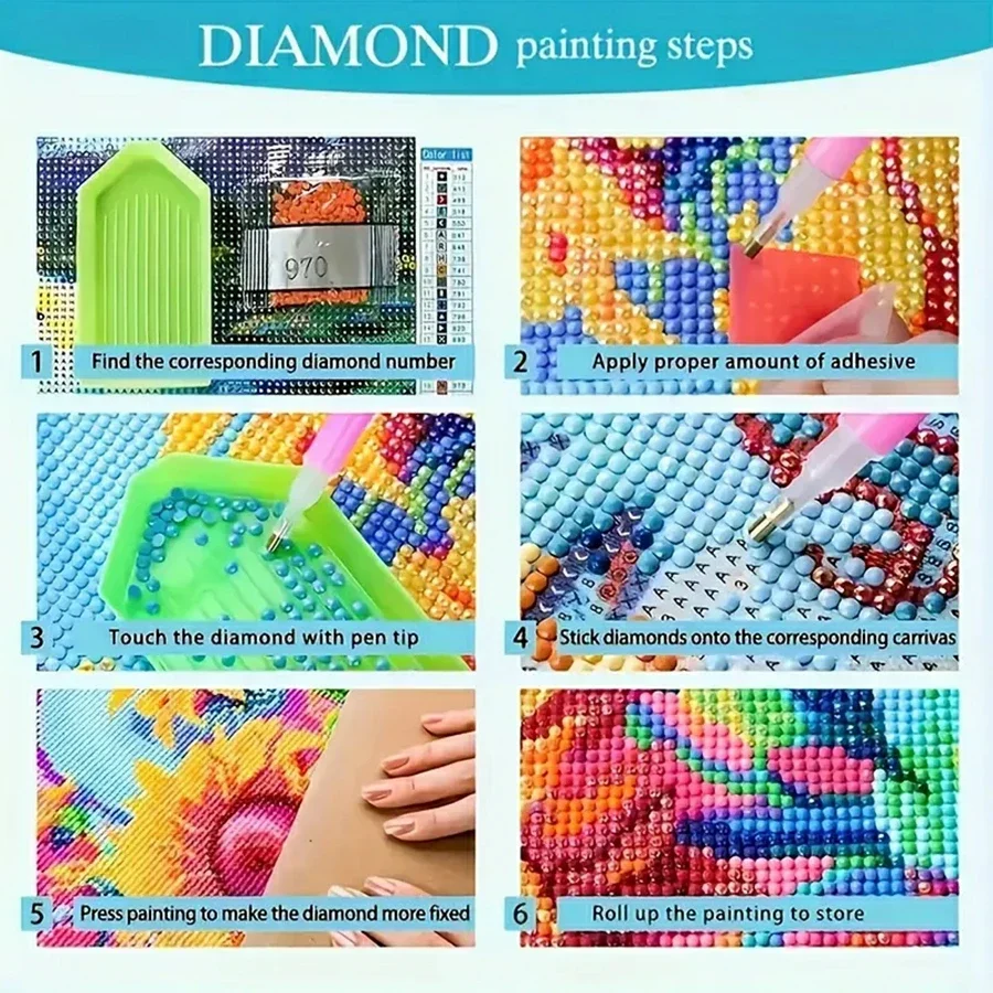 Cartoon Happy Old Couple 5D Fu - 5D Diamond Painting Kit Full Drill review and price