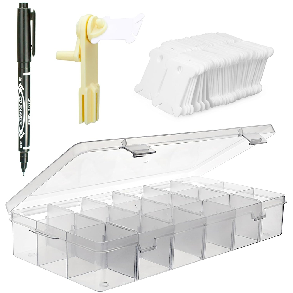 Embroidery Floss Organizer 18  - Cotton Embroidery Thread Skeins review and price