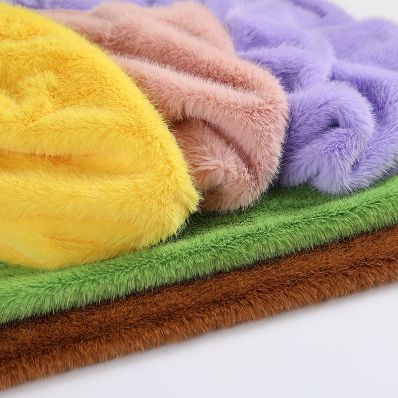 High Low Pile Faux Plush Fabri - Sewing review and price
