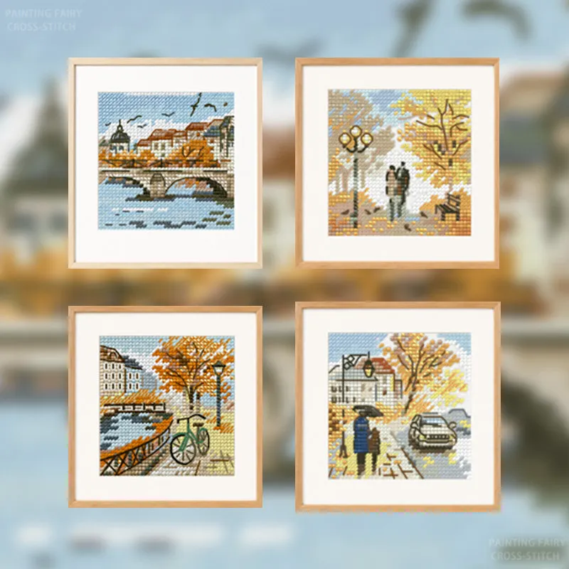 [CC-City Autumn Series]Beginne - Cross Stitch Stamped Kits Beginners review and price
