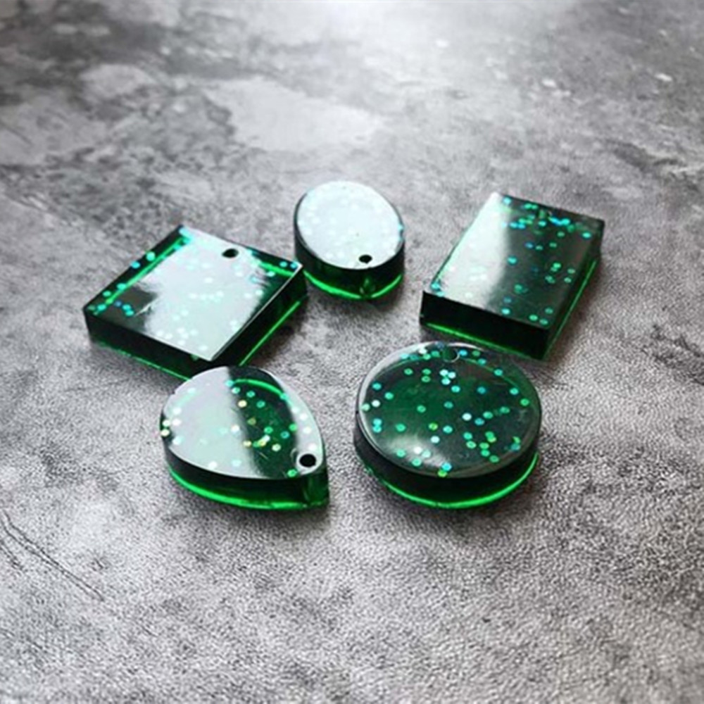 20Pcs/Set DIY Keychain Pendant - Silicone Epoxy Resin Molds Set review and price
