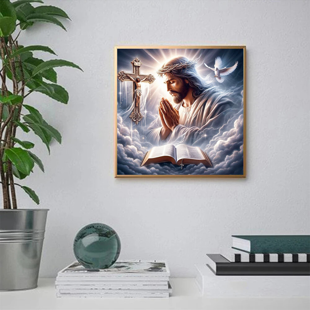 1pc frameless 5D DIY Diamond P - 5D Diamond Painting Kit Full Drill review and price