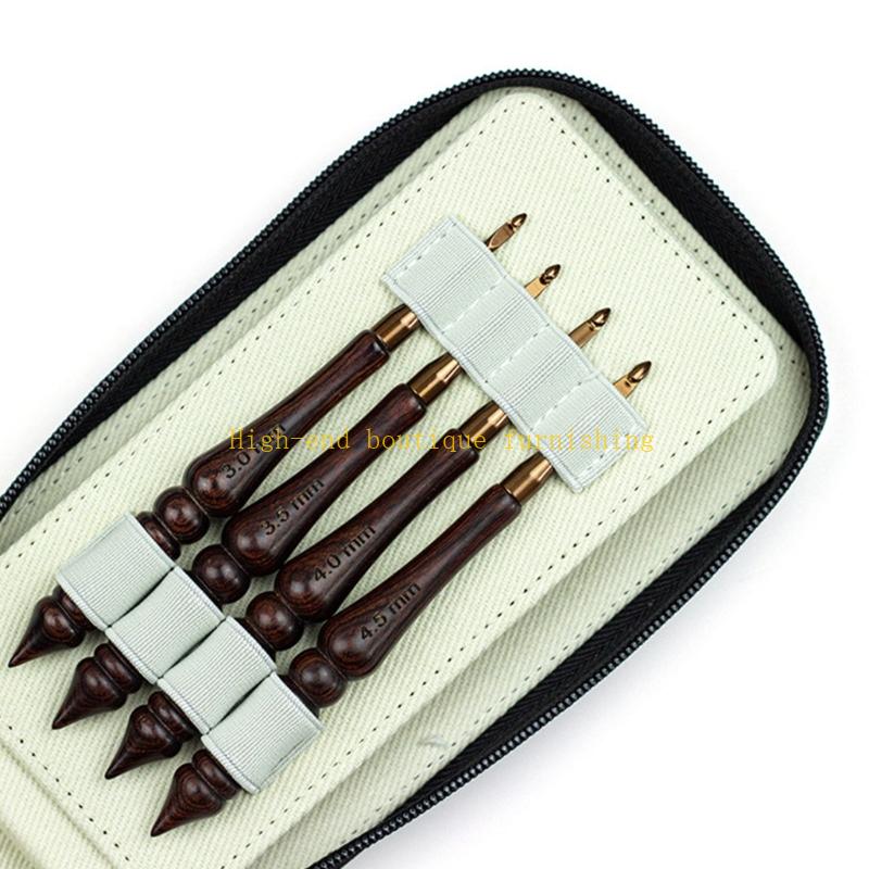 L9NB 8Pcs Ergonomic Wooden Han - Wooden Crochet Hooks Ergonomic Handle review and price