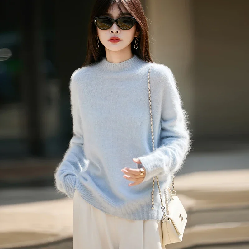 100% Wool Women's Fluffy High  - Embroidery review and price