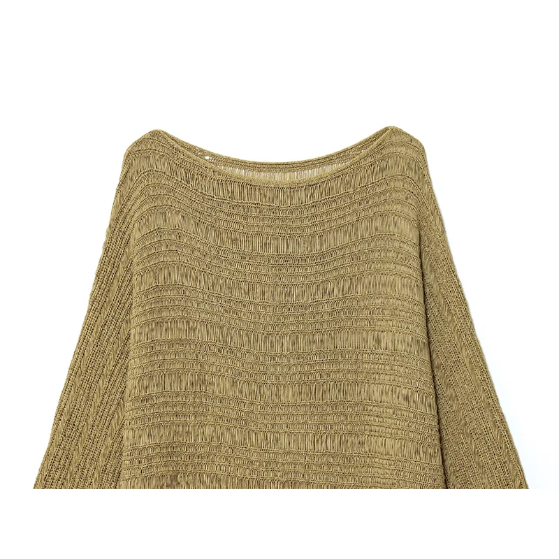 Vintage Boat Neck Knit Sweater - Embroidery review and price
