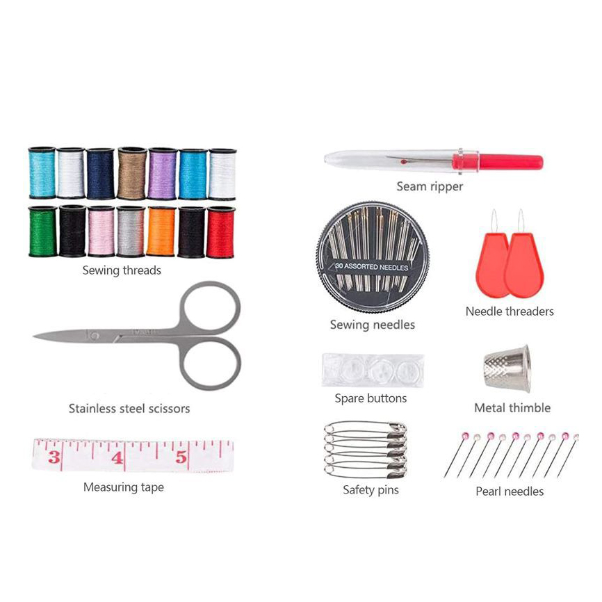 Sewing Kit Compact and Portabl - Cotton Embroidery Thread Skeins review and price