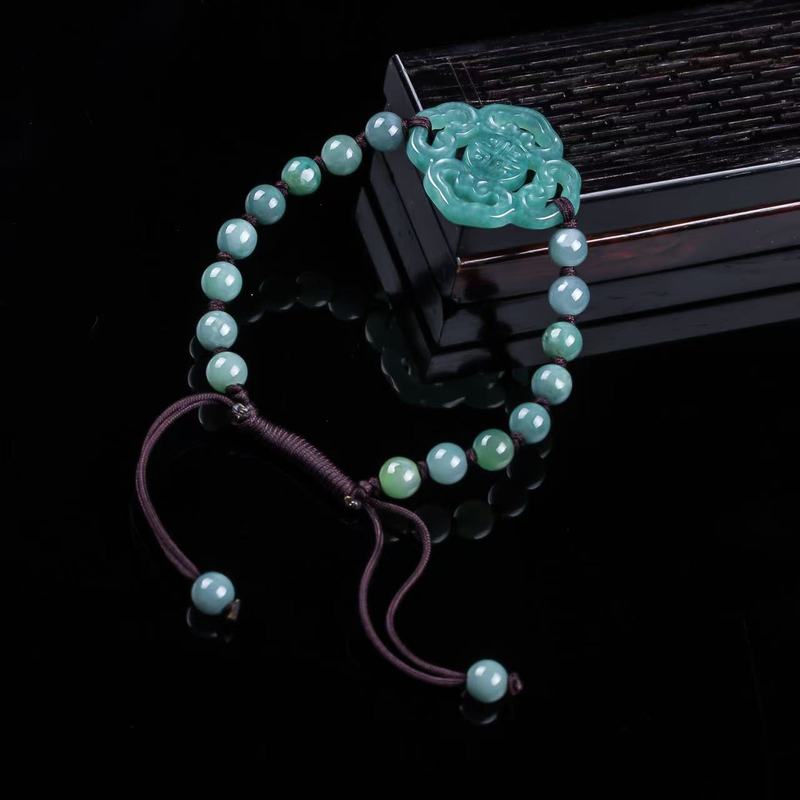 Natural Jadeite A-grade Bracel - Beading review and price