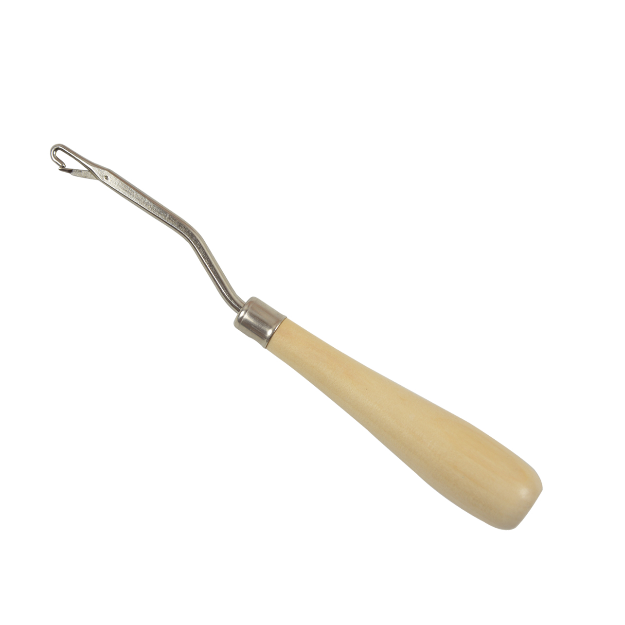2Pcs Latch Crochet Hook Needle - Wooden Crochet Hooks Ergonomic Handle review and price