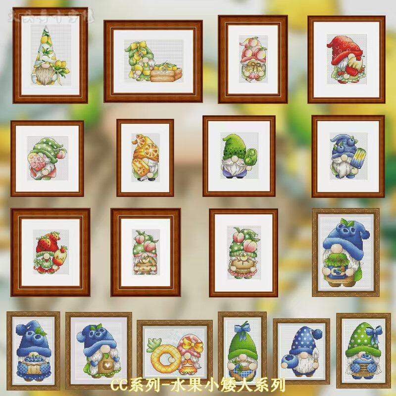 【CC Series - Fruit Dwarf Serie - Cross Stitch Stamped Kits Beginners review and price