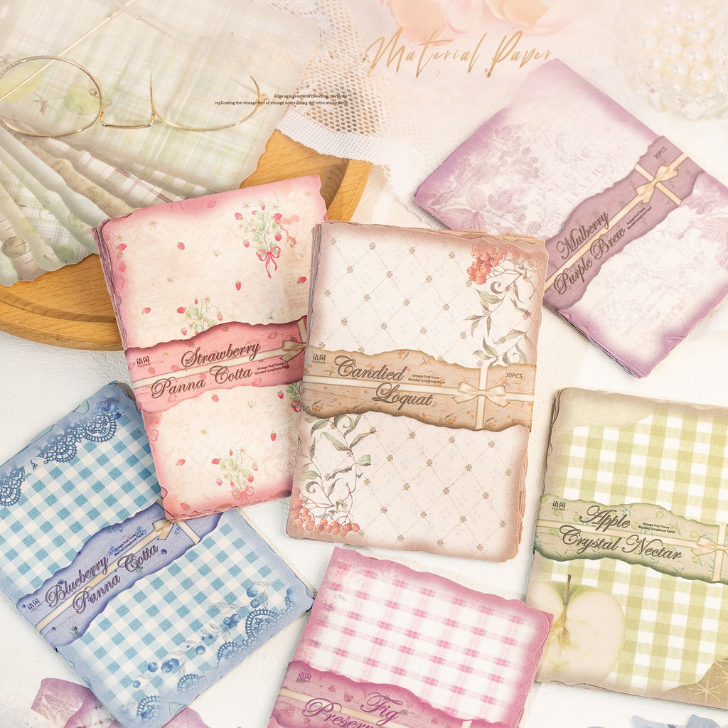 30sheets Vintage Scrapbook Pap - Vintage Junk Journal Scrapbooking Paper review and price