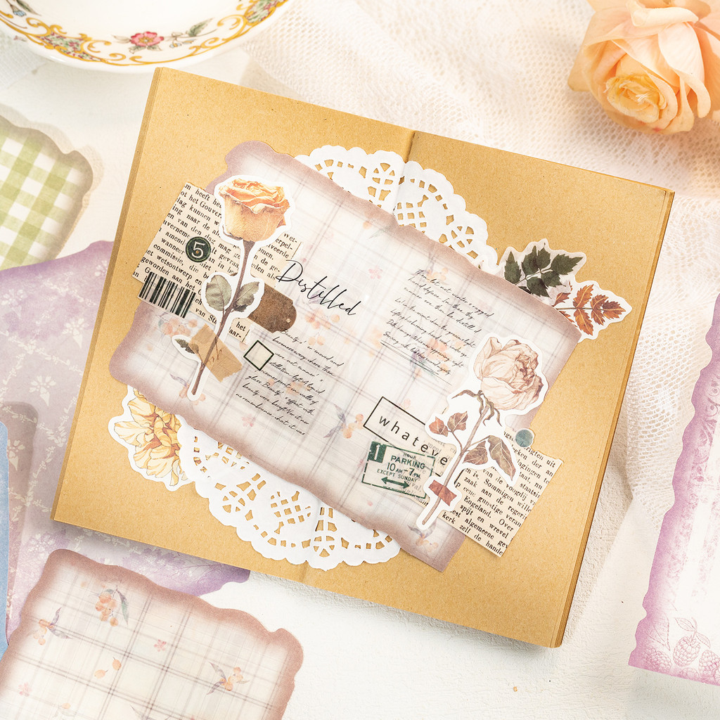 30sheets Vintage Scrapbook Pap - Vintage Junk Journal Scrapbooking Paper review and price