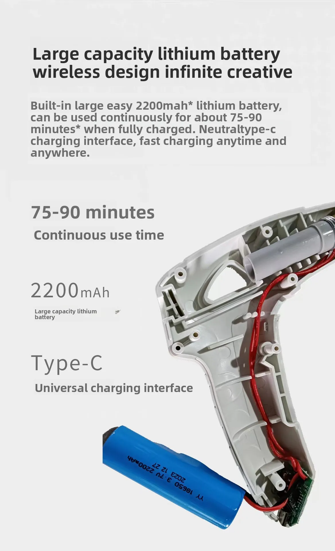Electric Glue Gun Cordless Rec - Hot Melt Glue Gun Cordless review and price