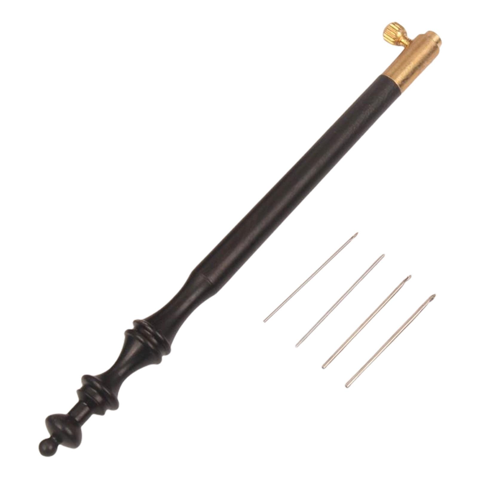 Crochet Hook Embroidery Beadin - Wooden Crochet Hooks Ergonomic Handle review and price