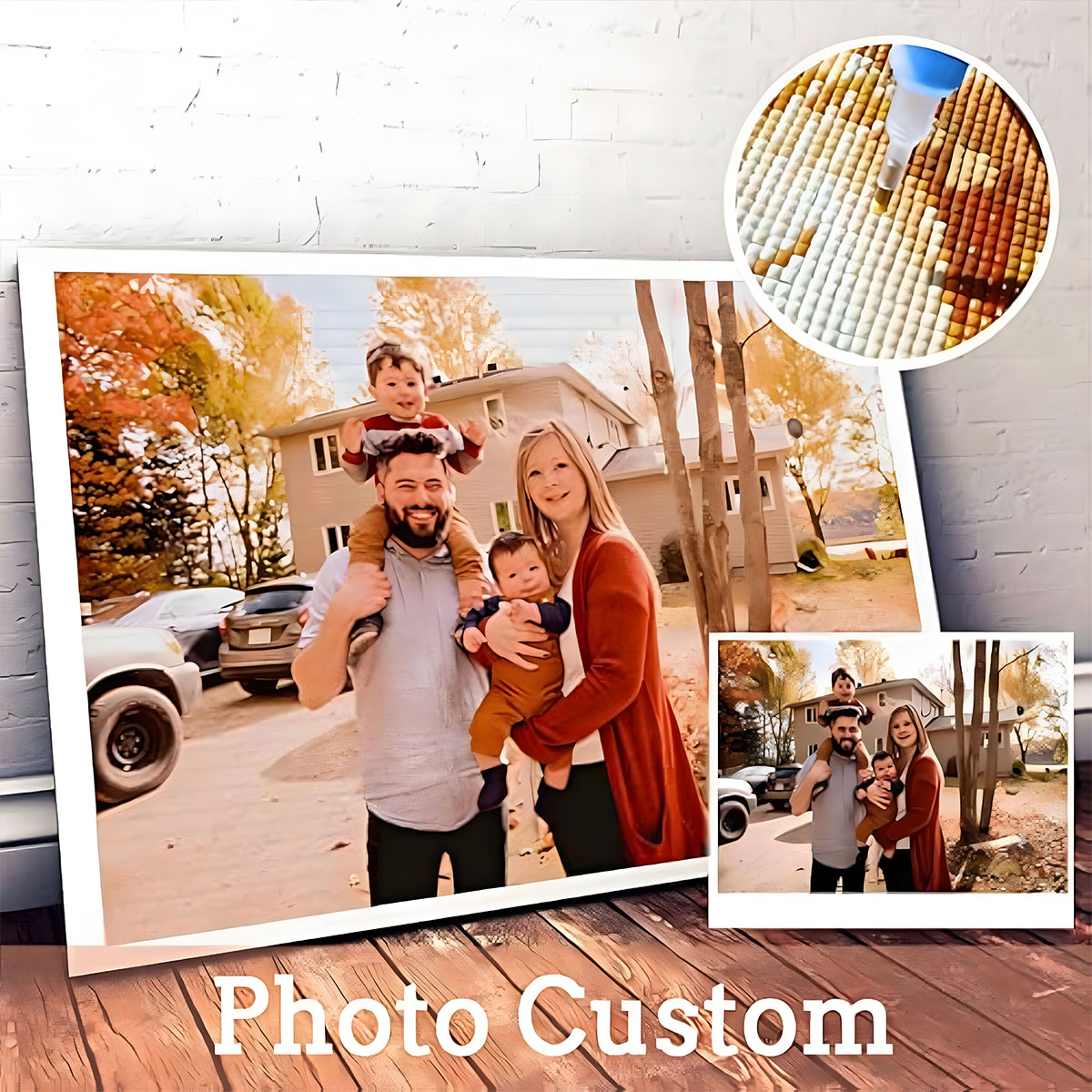 Personalized Custom Photo Diam - 5D Diamond Painting Kit Full Drill review and price