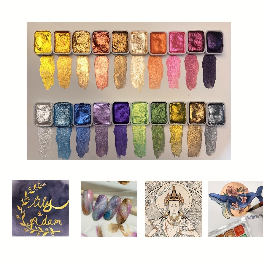 Portable56 Colors Solid Pigmen - Watercolor Paint Set Solid Pigment review and price