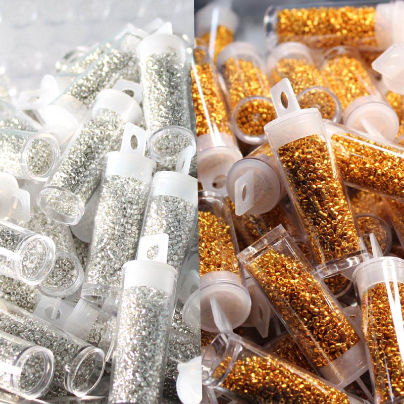 Japanese MKU Glass  Beads  Met - Glass Seed Beads 2Mm Jewelry Making review and price