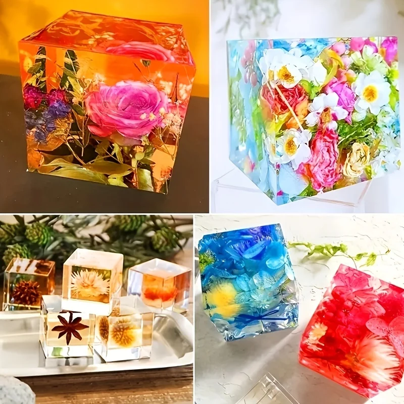 5 pcs Square Resin Mold Silico - Silicone Epoxy Resin Molds Set review and price