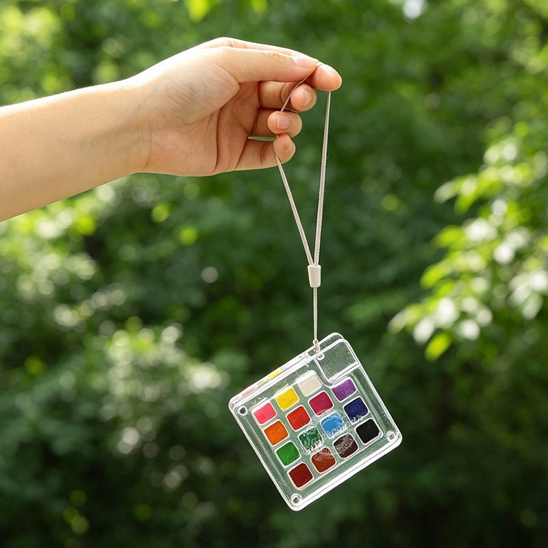 15 Colors Portable Travel Soli - Watercolor Paint Set Solid Pigment review and price