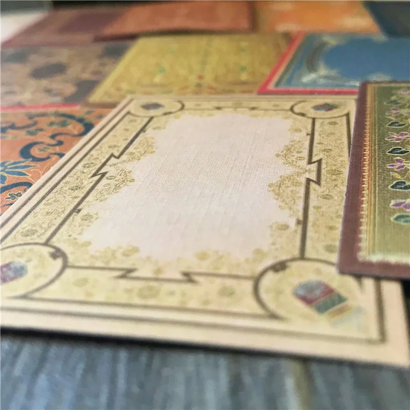16Pcs Vintage Bohemian Cardsto - Vintage Junk Journal Scrapbooking Paper review and price