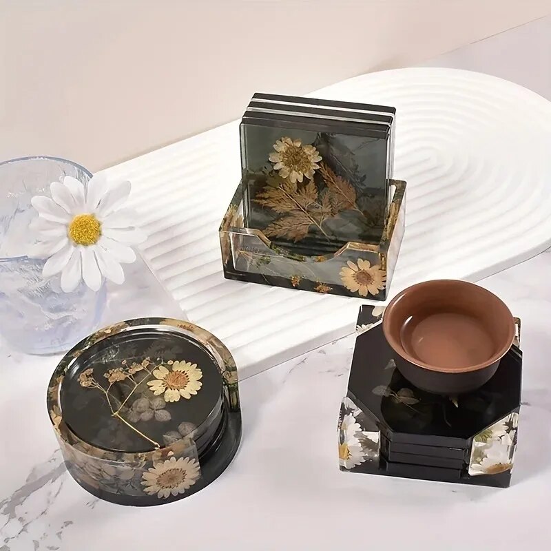 Coaster Resin Molds Set Includ - Silicone Epoxy Resin Molds Set review and price