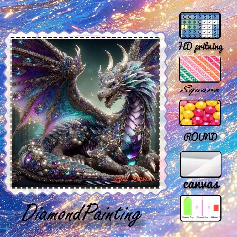 1 piece 5D DIY flocking cloth, - 5D Diamond Painting Kit Full Drill review and price