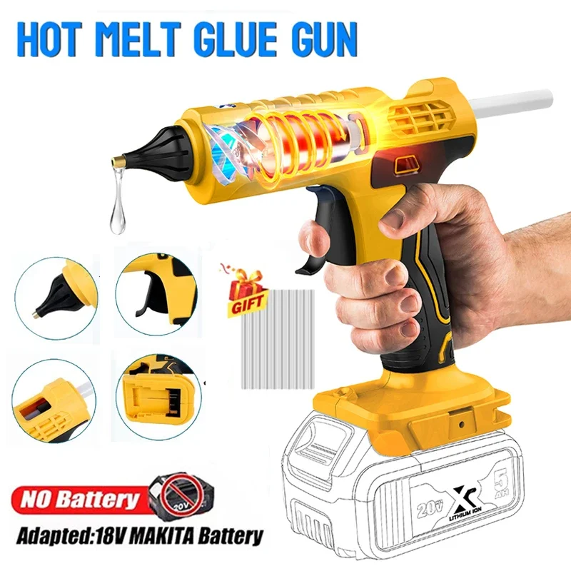 Cordless Electric Handheld Hot - Hot Melt Glue Gun Cordless review and price