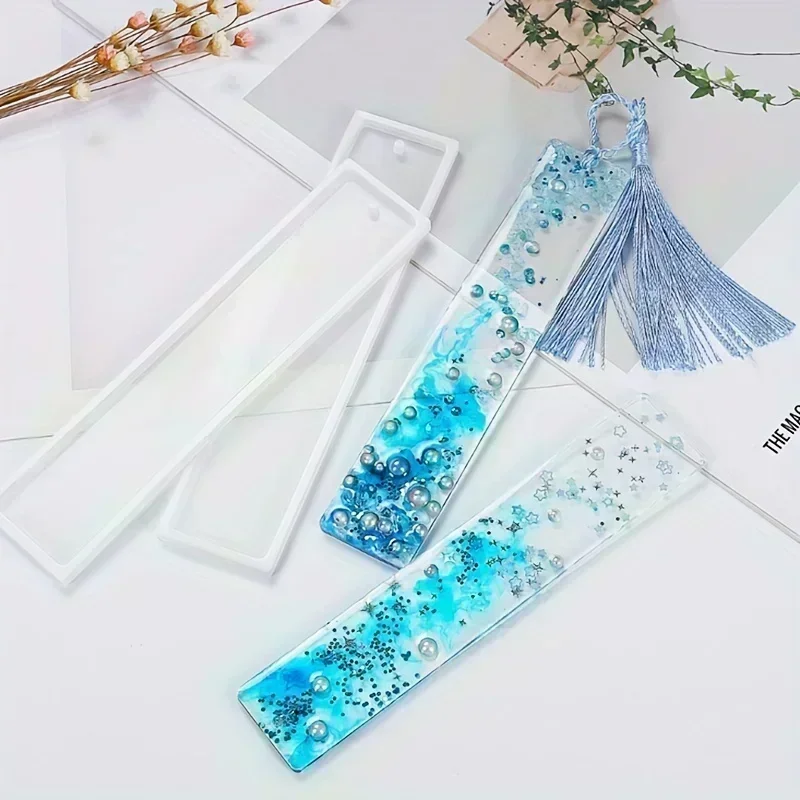 5pcs/set DIY Rectangular Cryst - Silicone Epoxy Resin Molds Set review and price