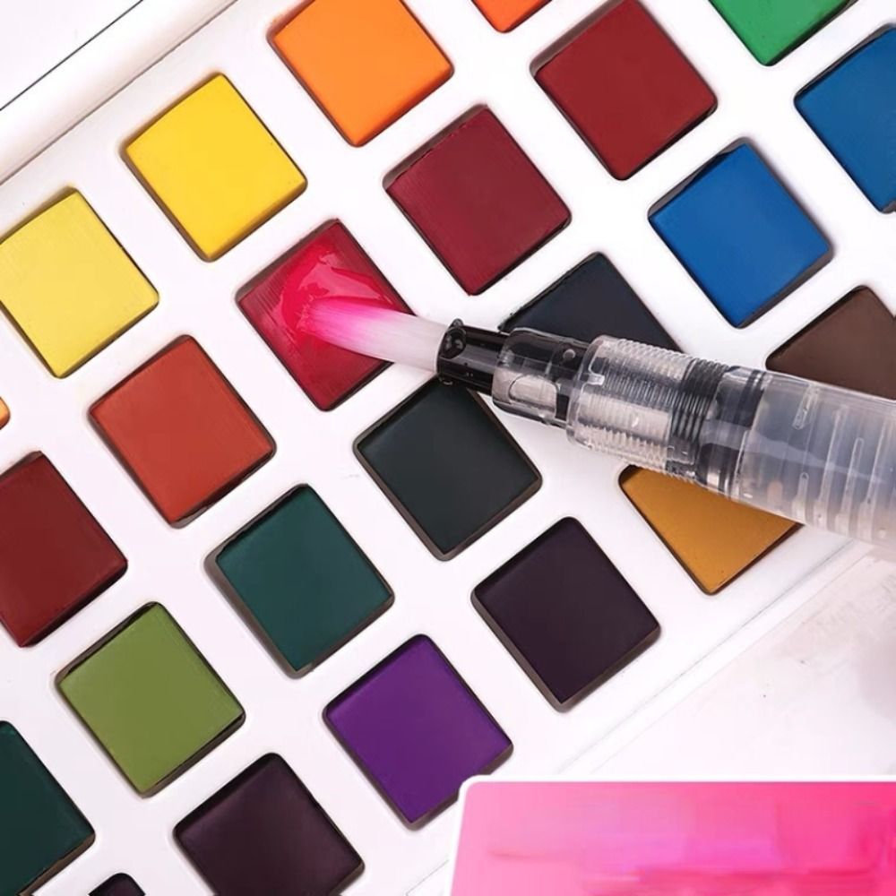 Folding Watercolor Paint Set w - Watercolor Paint Set Solid Pigment review and price